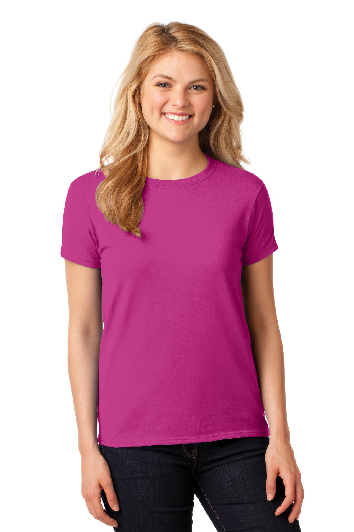 5.3-ounce 100% cotton Non-topstitched classic width rib coll - Heliconia