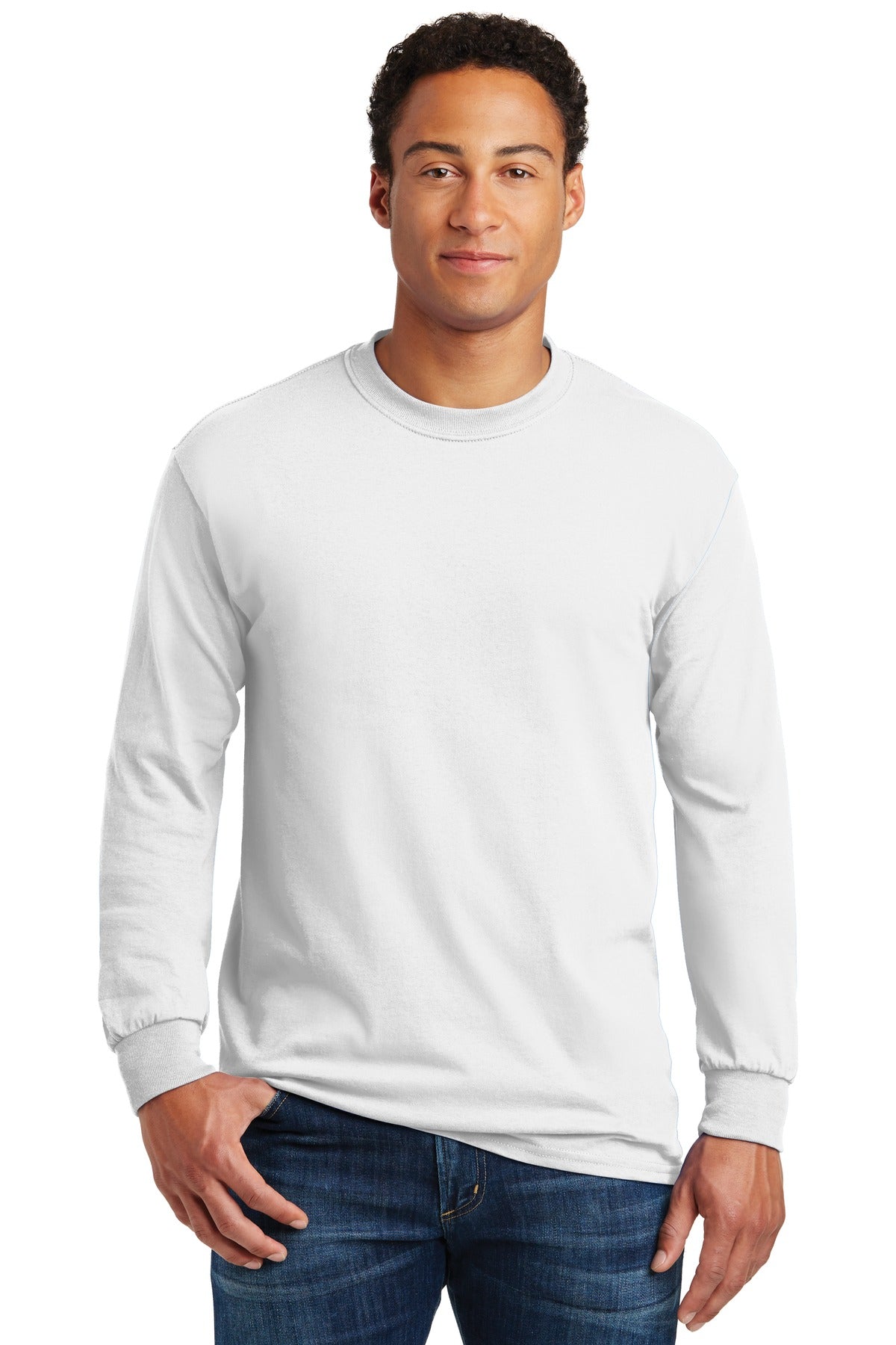 5.3-ounce 100% US cotton 99/1 cotton/poly (Ash) 90/10 cotton - White