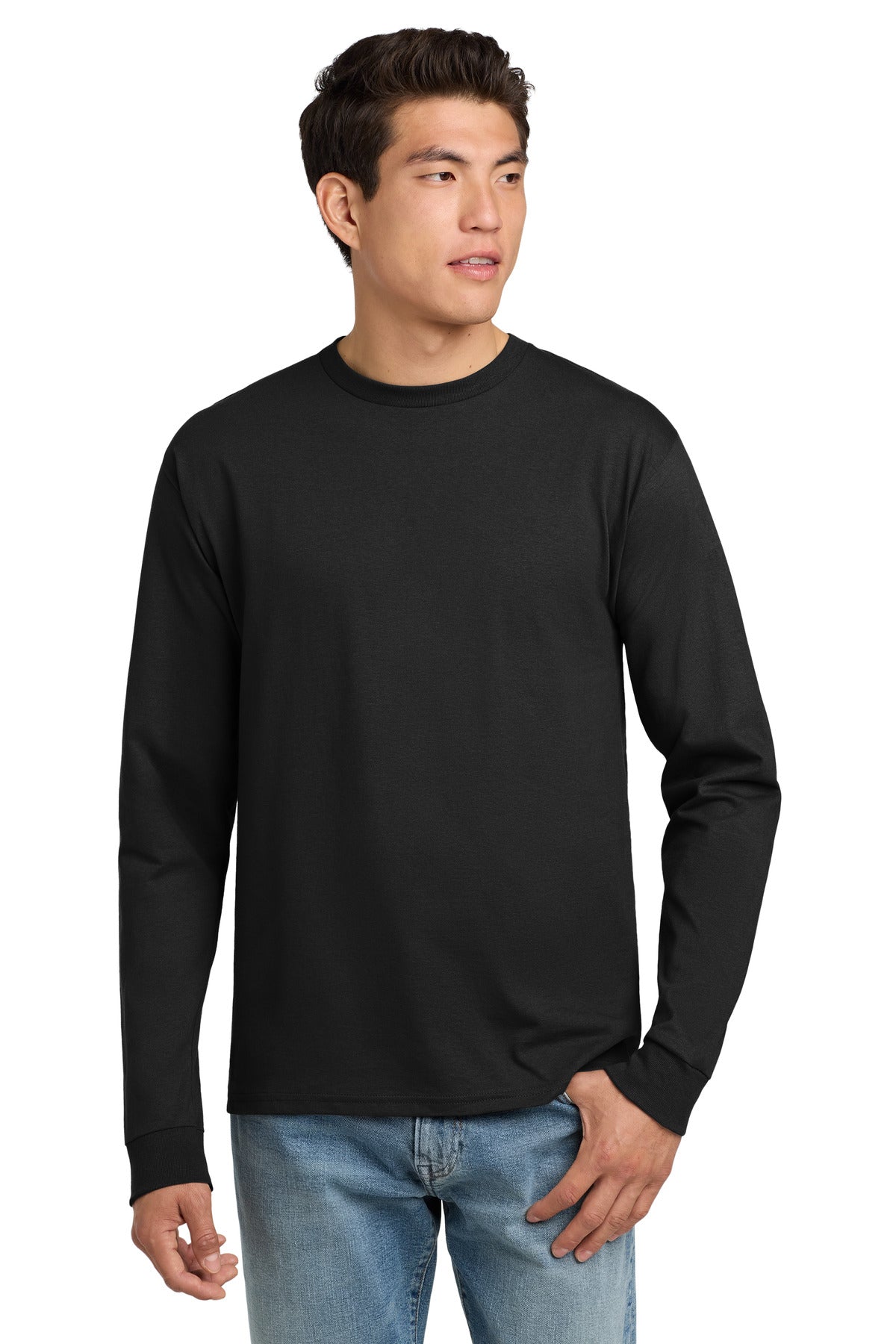 6-ounce 100% ComfortSoft cotton 60/40 cotton/poly (Charcoal  - Black