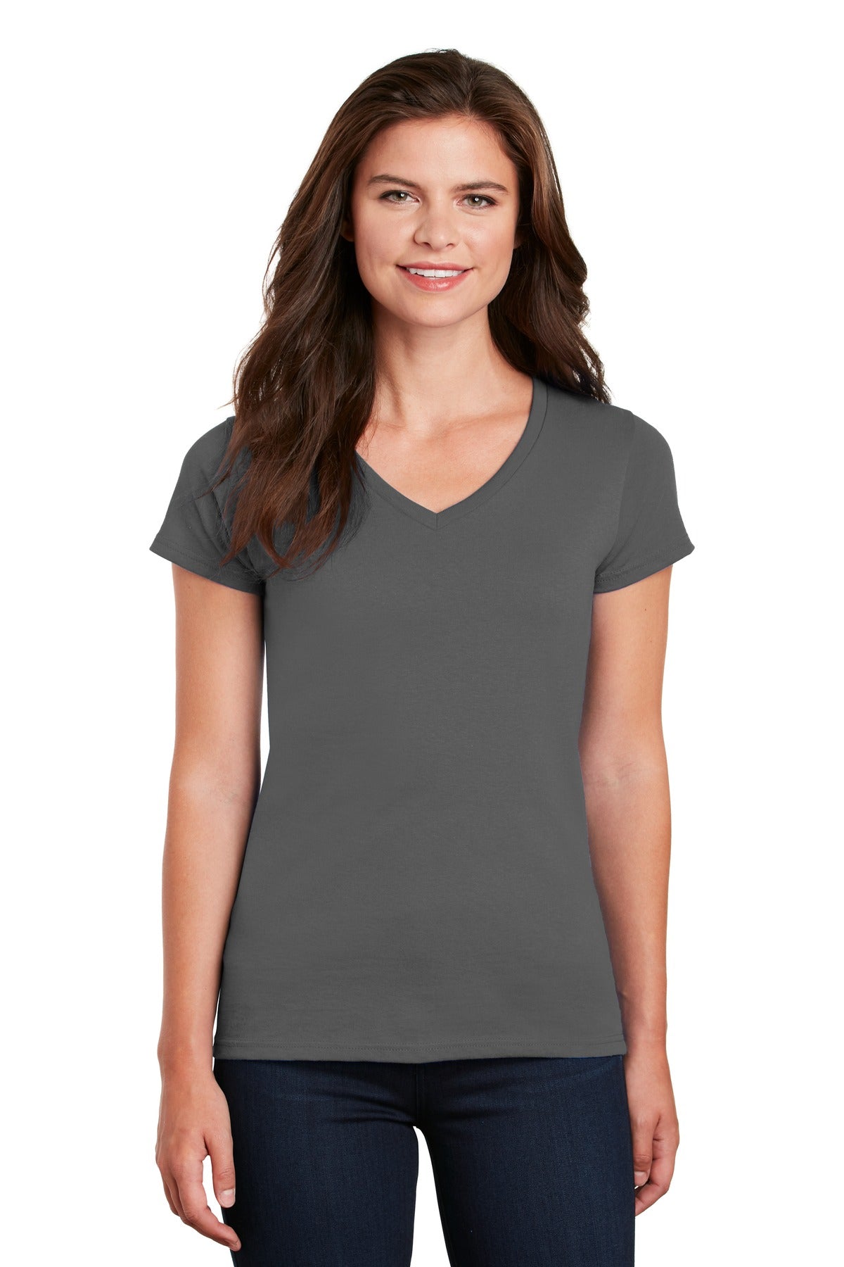 5.3-ounce 100% cotton 90/10 cotton/poly (Sport Grey) Taped n - Charcoal