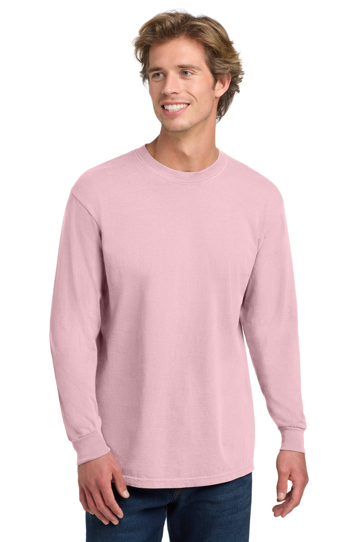 6.1-ounce 100% US ring spun cotton Soft-washed garment-dyed  - Blossom