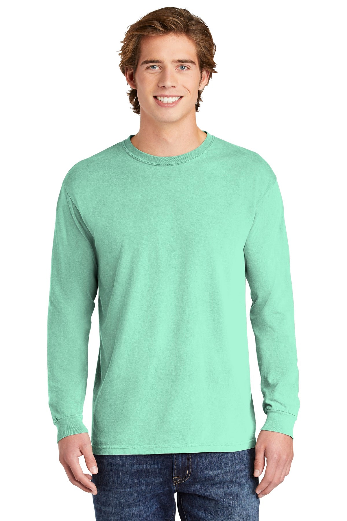 6.1-ounce 100% US ring spun cotton Soft-washed garment-dyed  - Island Reef