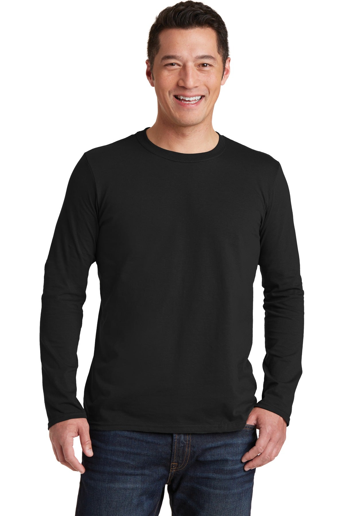 4.5-ounce 100% ring spun cotton 90/10 cotton/poly (Sport Gre - Black