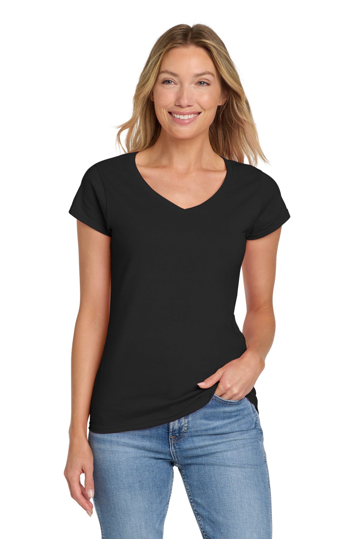 4.5-ounce 100% ring spun cotton 90/10 cotton/poly (Sport Gre - Black