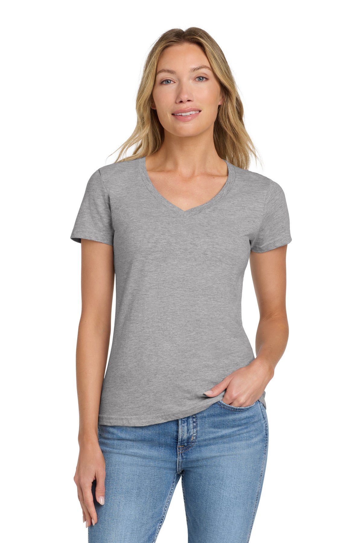 4.5-ounce 100% ring spun cotton 90/10 cotton/poly (Sport Gre - Sport Grey