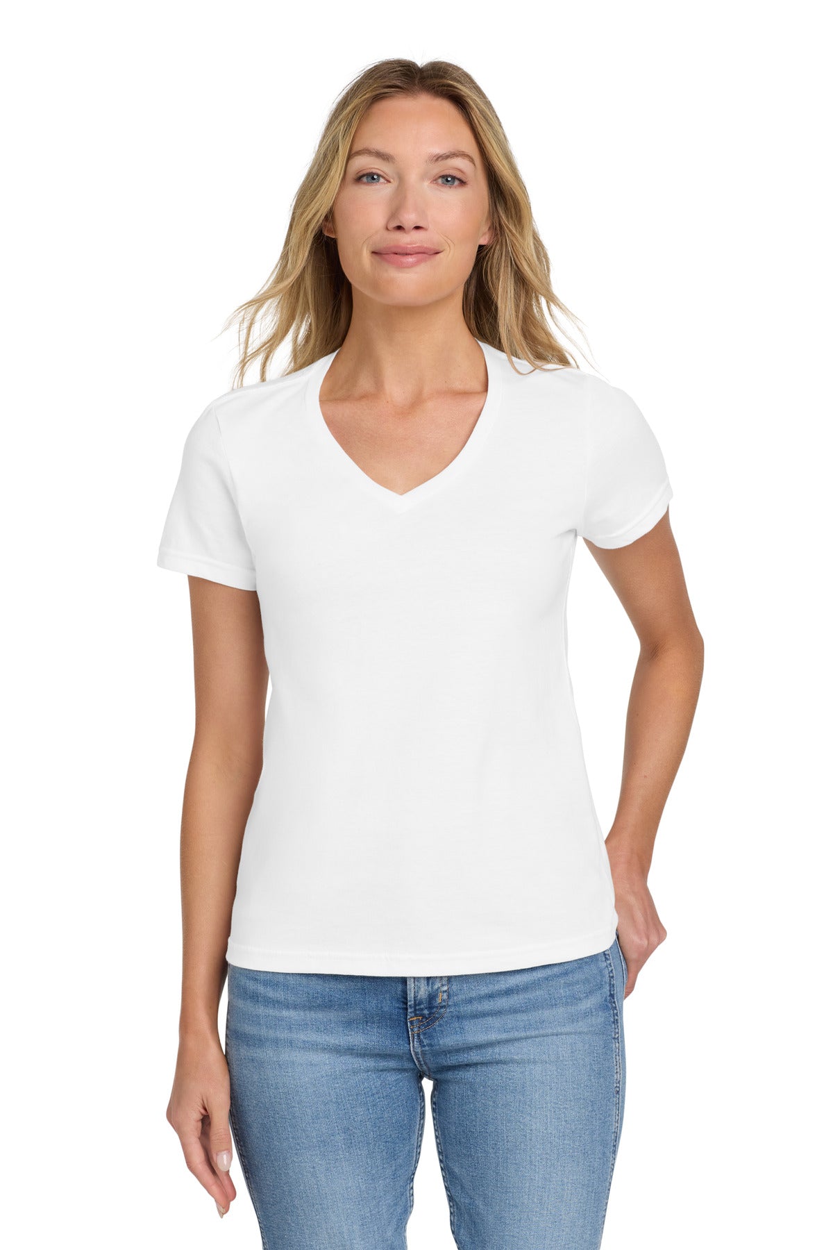 4.5-ounce 100% ring spun cotton 90/10 cotton/poly (Sport Gre - White