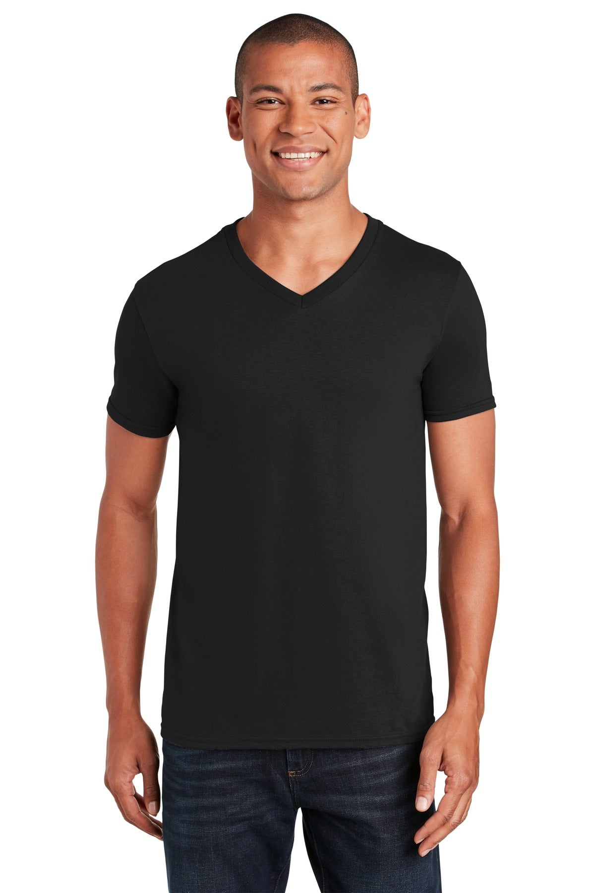 4.5-ounce 100% ring spun cotton 90/10 cotton/poly (Sport Gre - Black