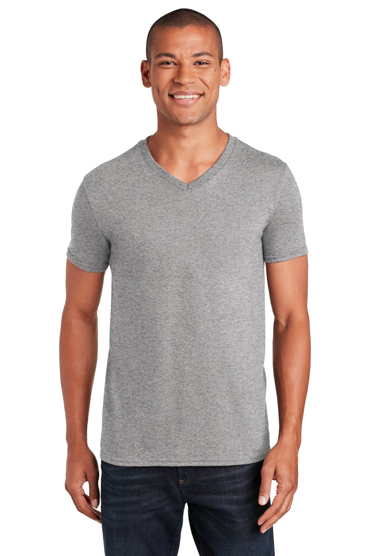 4.5-ounce 100% ring spun cotton 90/10 cotton/poly (Sport Gre - Sport Grey