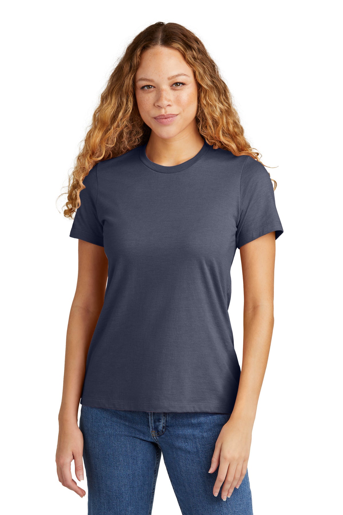 4.6-ounce 60/40 ring spun cotton/polyesterRecycled high-perf - Navy Mist