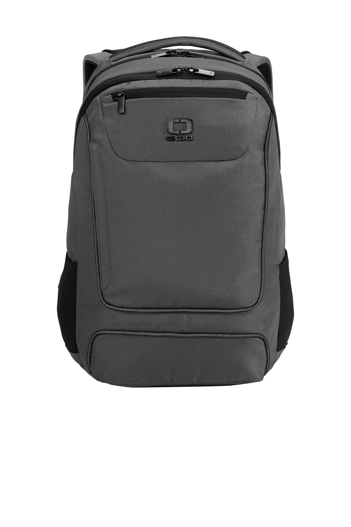 840D poly two-tone PU Spacious main compartment with organiz - Tarmac