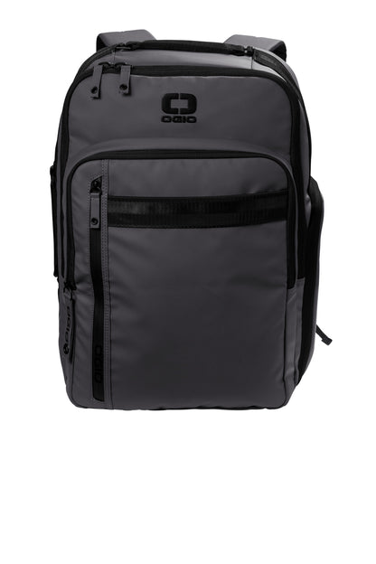 1 680D poly face-coated PU Spacious main compartment Easy-ac - Tarmac Grey