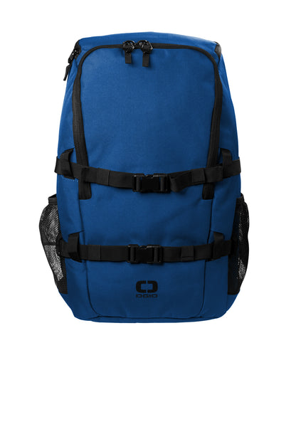 500D poly Unique curved zippered opening Large pocket with i - Force Blue