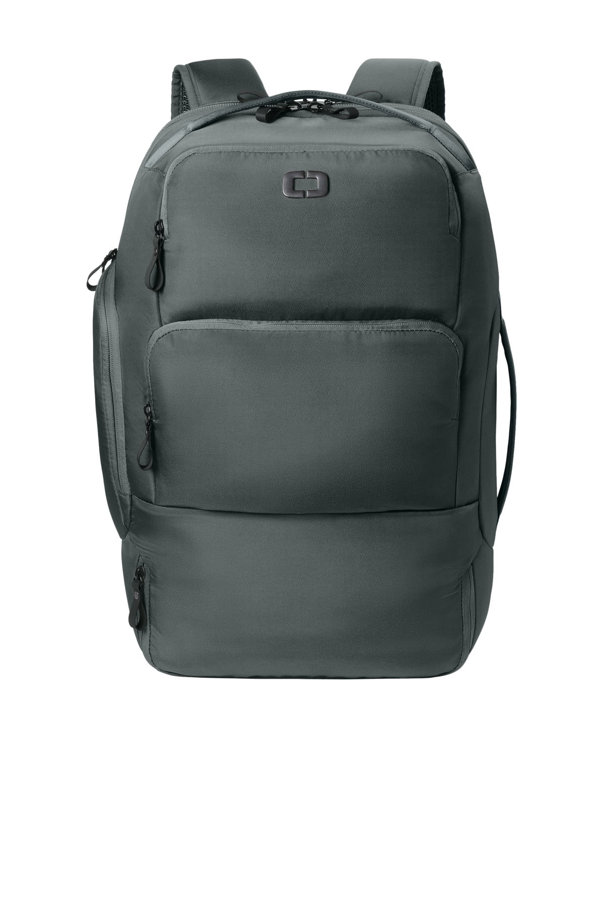 500D x 600D recycled RPET poly PU 200D recycled RPET poly de - Storm Grey
