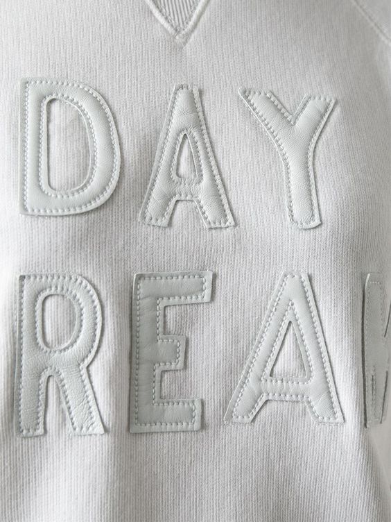 Premium appliqué apparel example