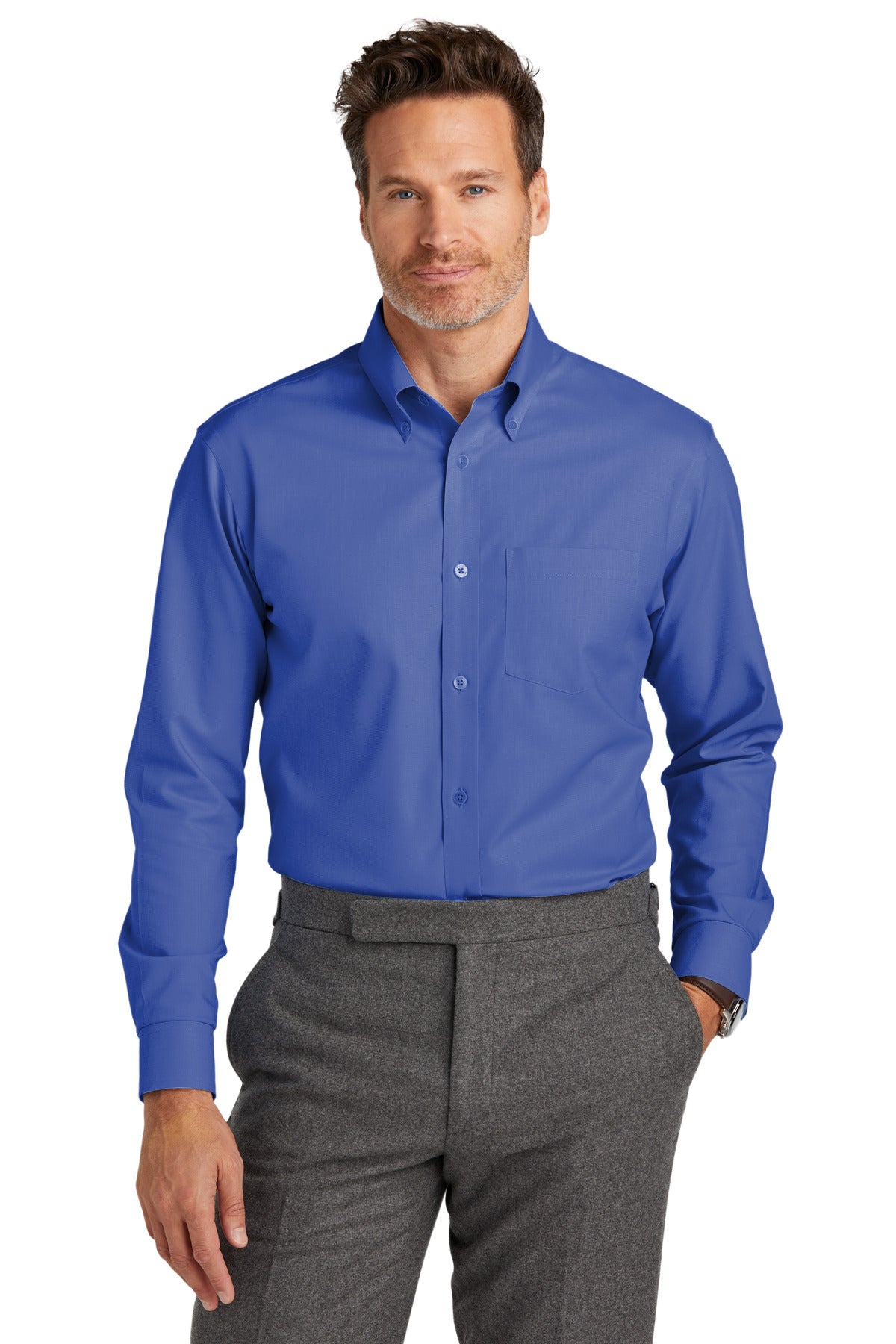 Balancing a professional look with business-casual style our - Cobalt Blue