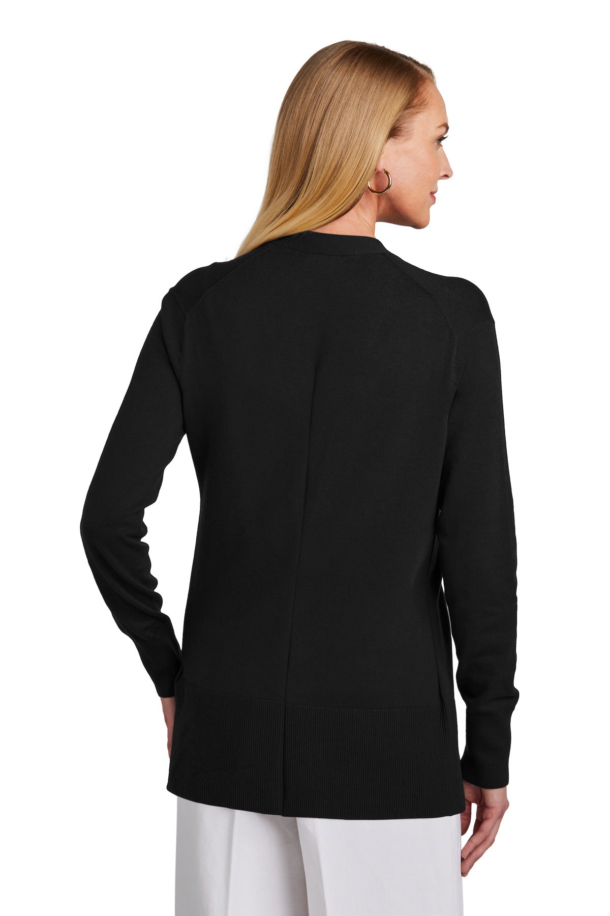 Brooks Brothers® Women's Cotton Stretch Long Cardigan Sweater BB18403