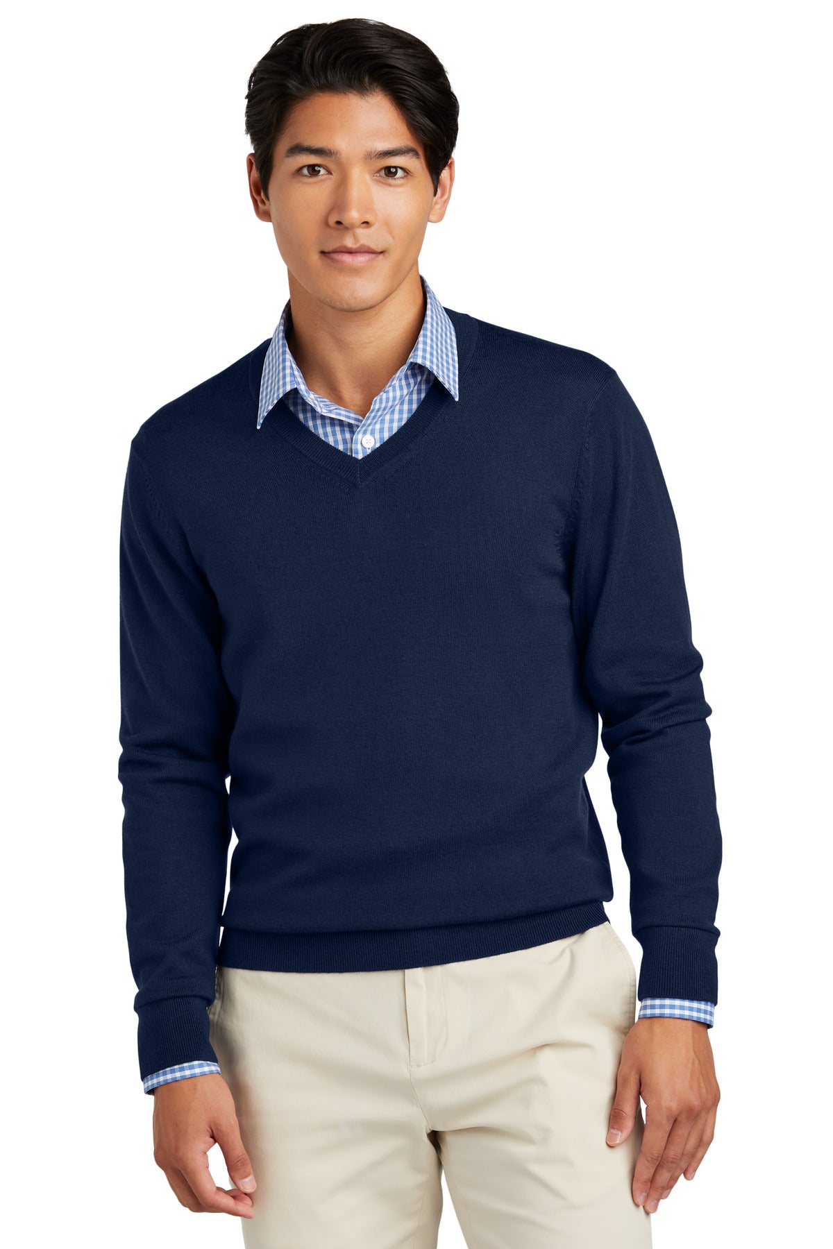 Quality and craftsmanship meet timeless design in a V-neck s - Navy Blazer