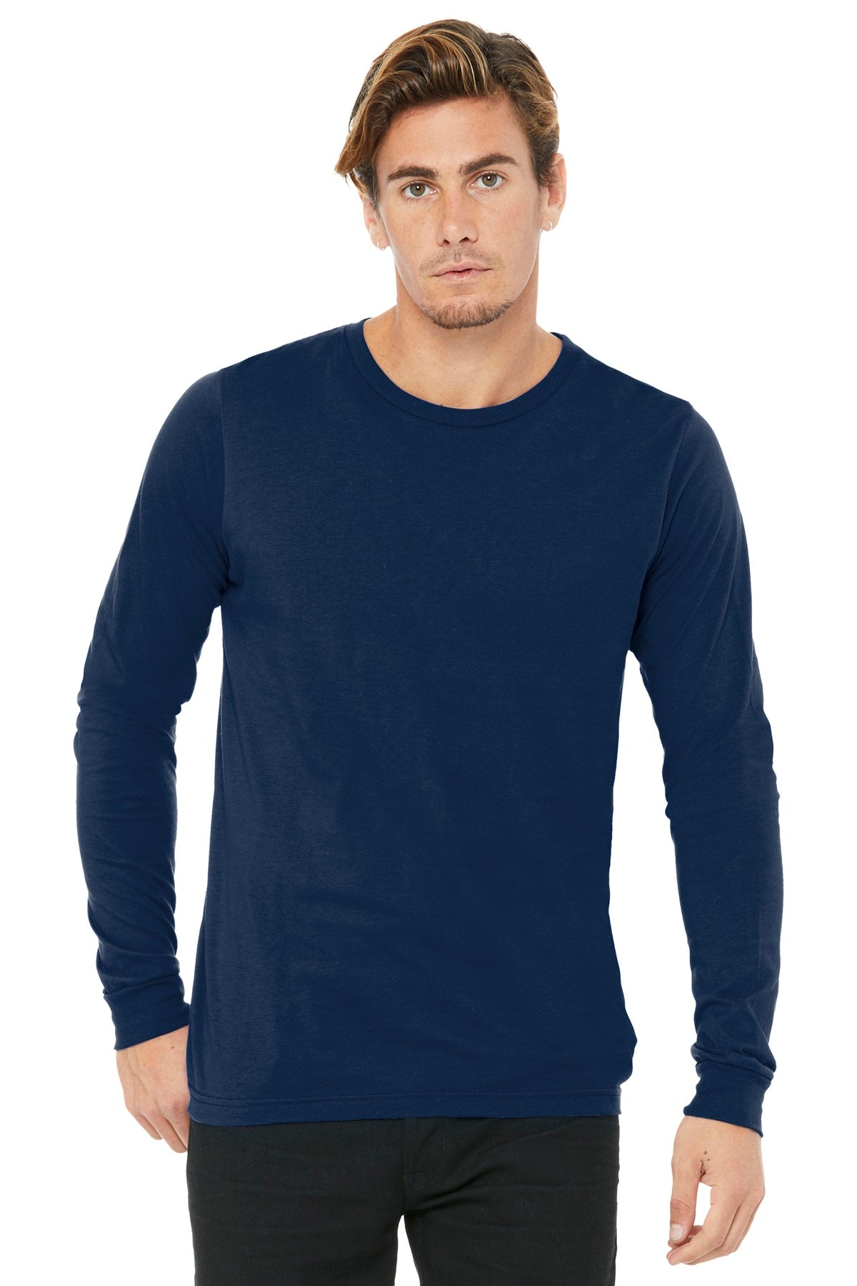 Retail fit Tear-away label Side seamed Ribbed cuffs 4.2-ounc - Navy