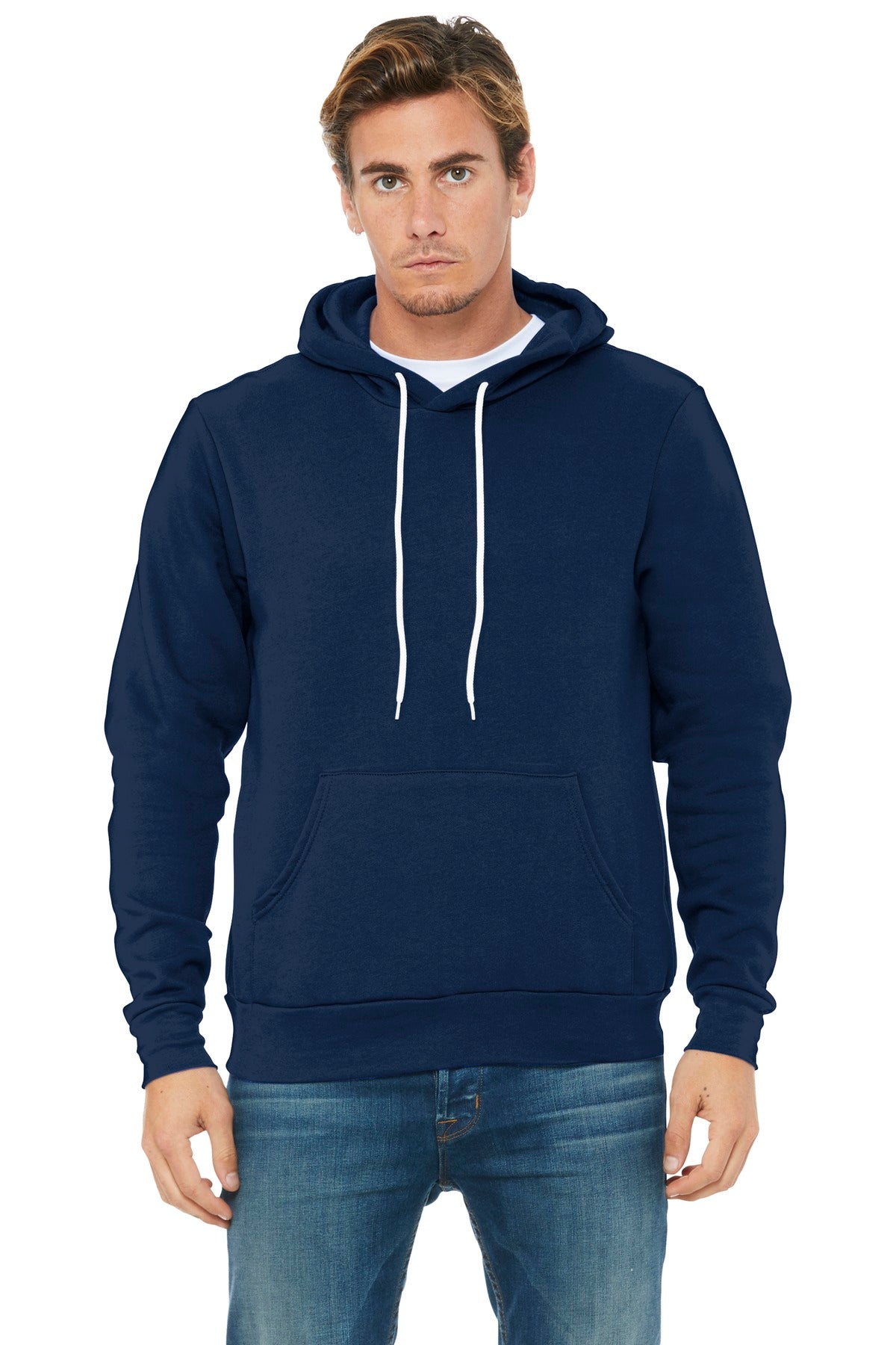 Retail fit Tear-away label White drawcords Side seamed Kanga - Navy