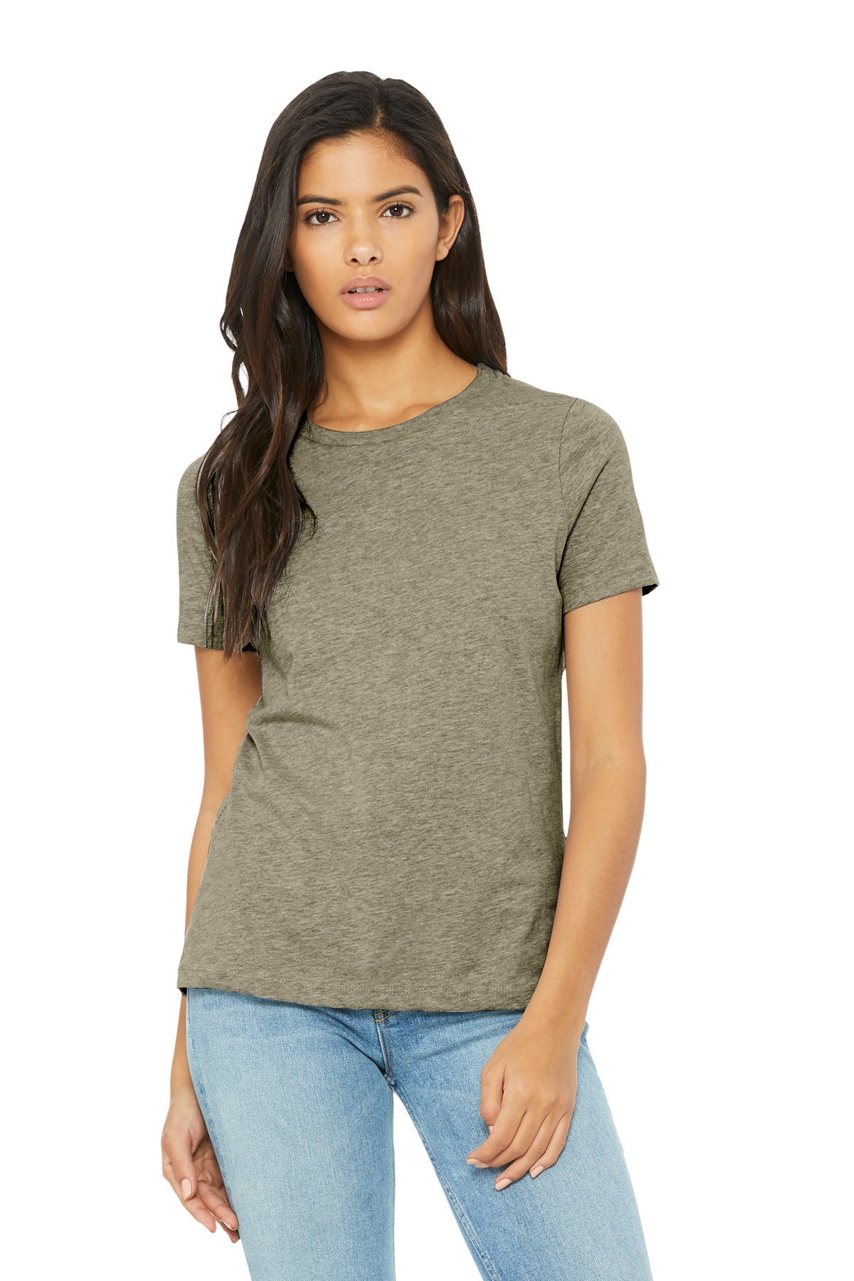 Relaxed fit Tear-away label Side seamed 4.2-ounce 52/48 Airl - Heather Stone