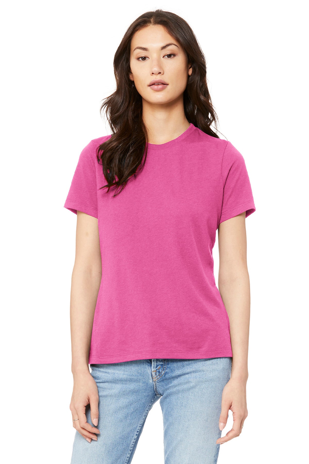 Relaxed fit Tear-away label Side seamed 4.2-ounce 100% Airlu - Charity Pink