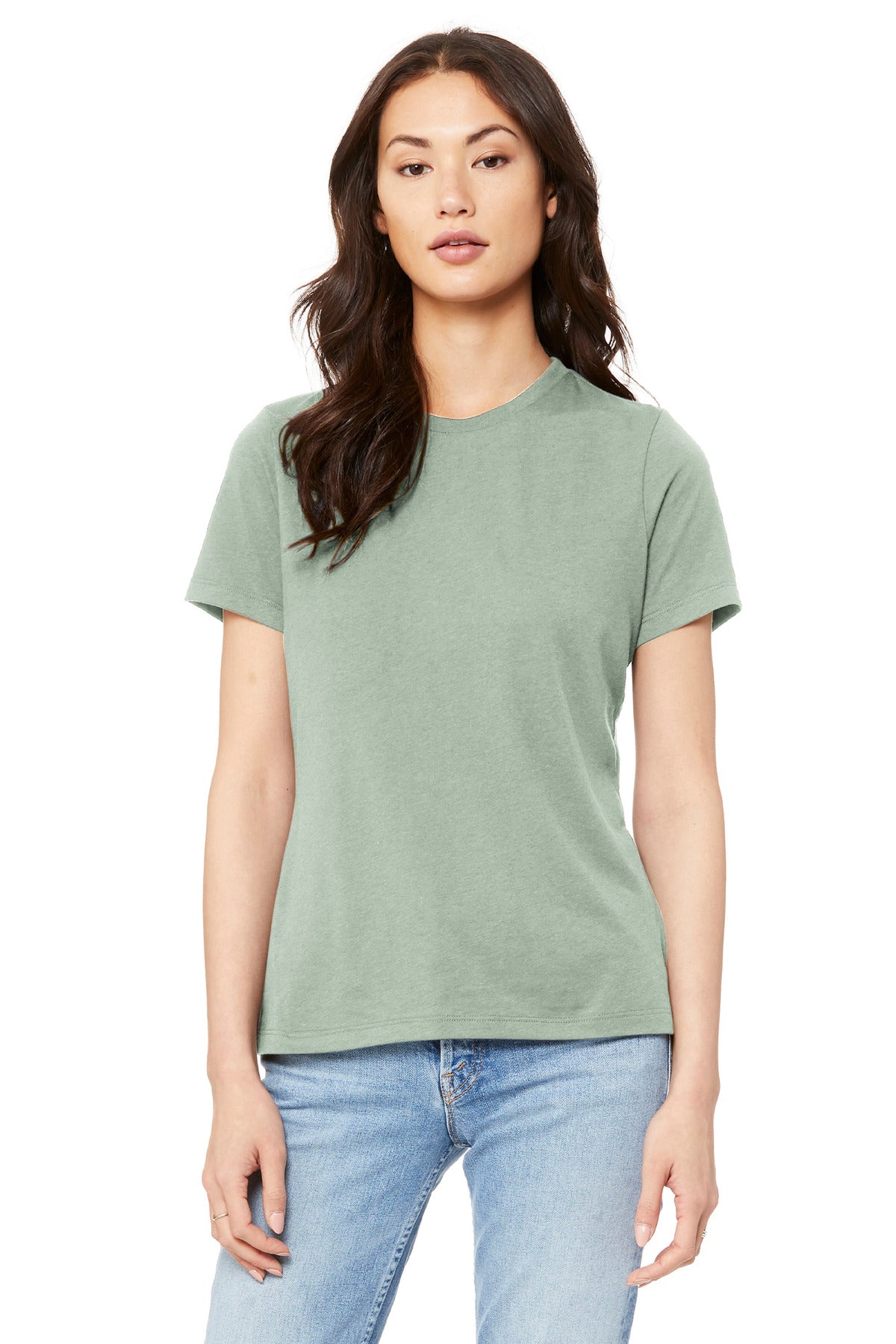 Relaxed fit Tear-away label Side seamed 4.2-ounce 100% Airlu - Dusty Blue