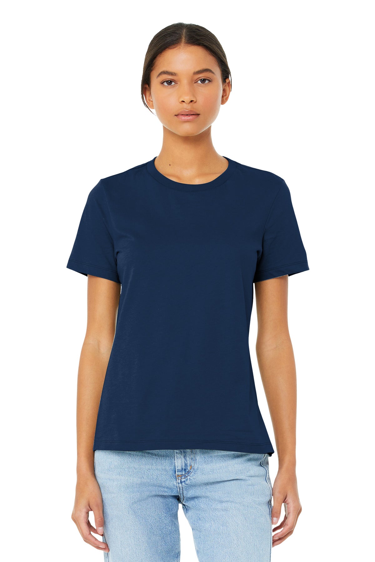Relaxed fit Tear-away label Side seamed 4.2-ounce 100% Airlu - Navy