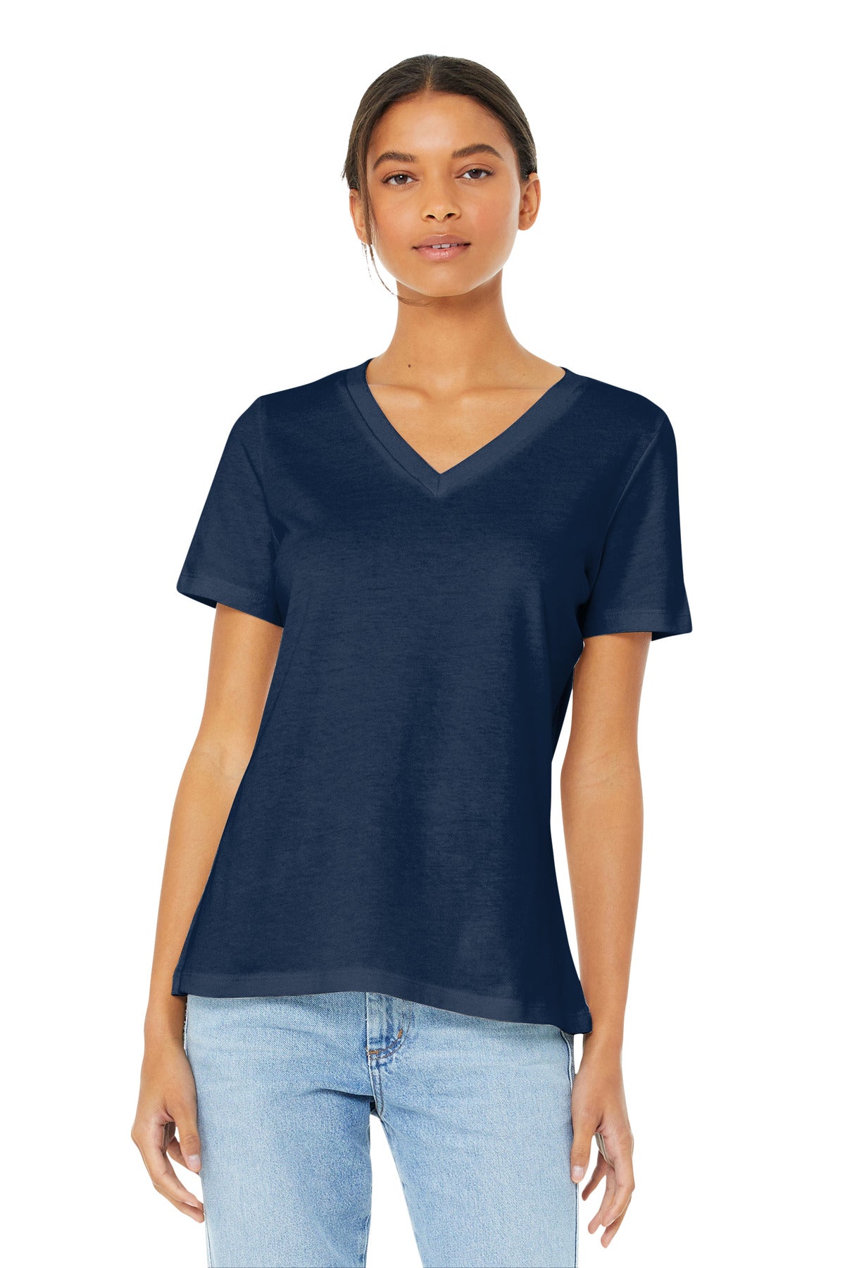 Relaxed fit Tear-away label Side seamed Solid Colors: 4.2-ou - Navy