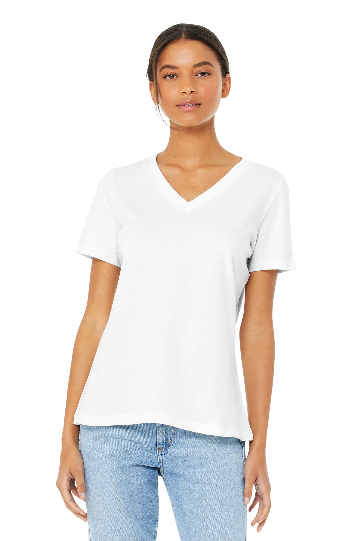 Relaxed fit Tear-away label Side seamed Solid Colors: 4.2-ou - White