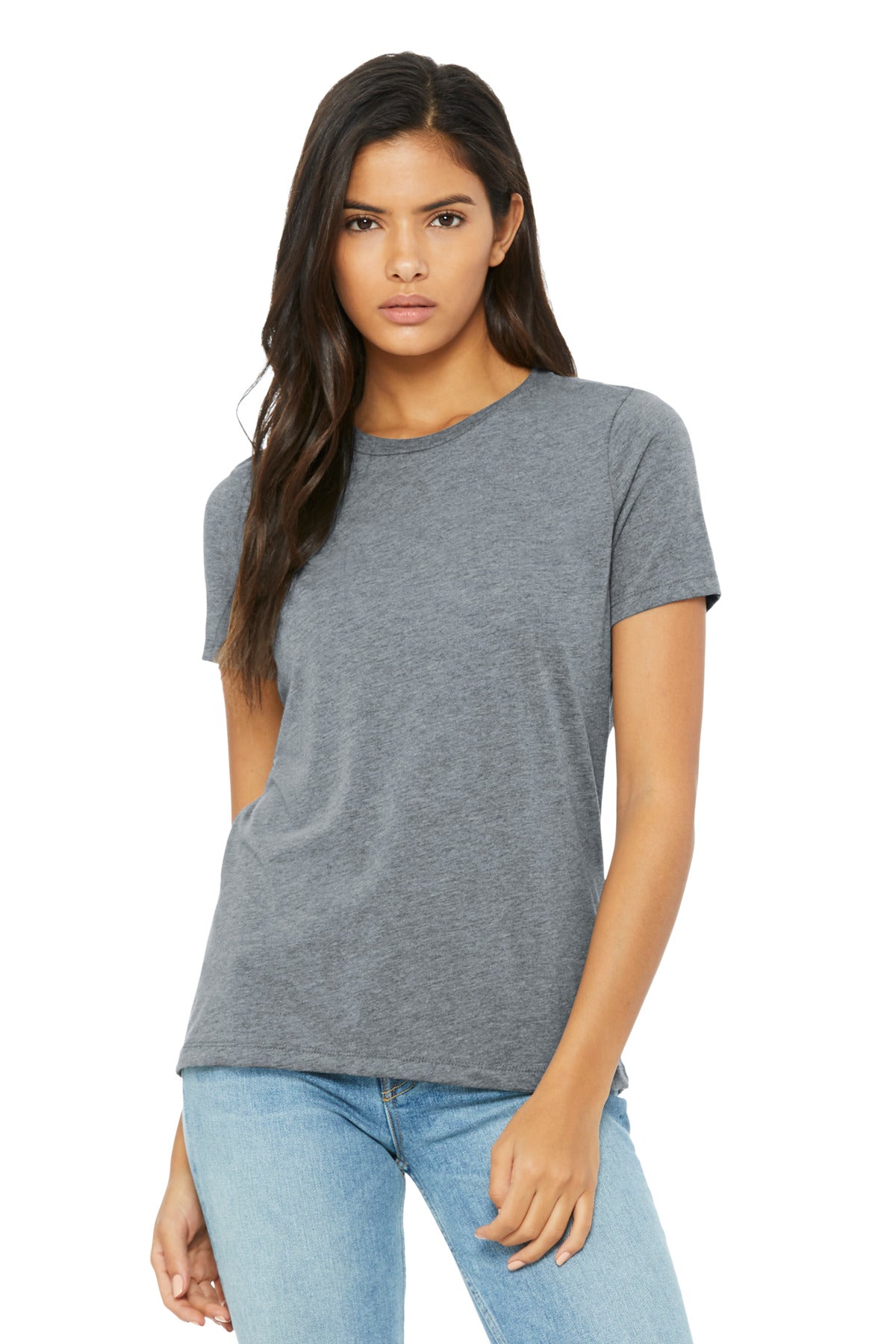 Classic fit Tear-away label Side seamed 3.8-ounce 50/25/25 p - Athletic Grey Triblend