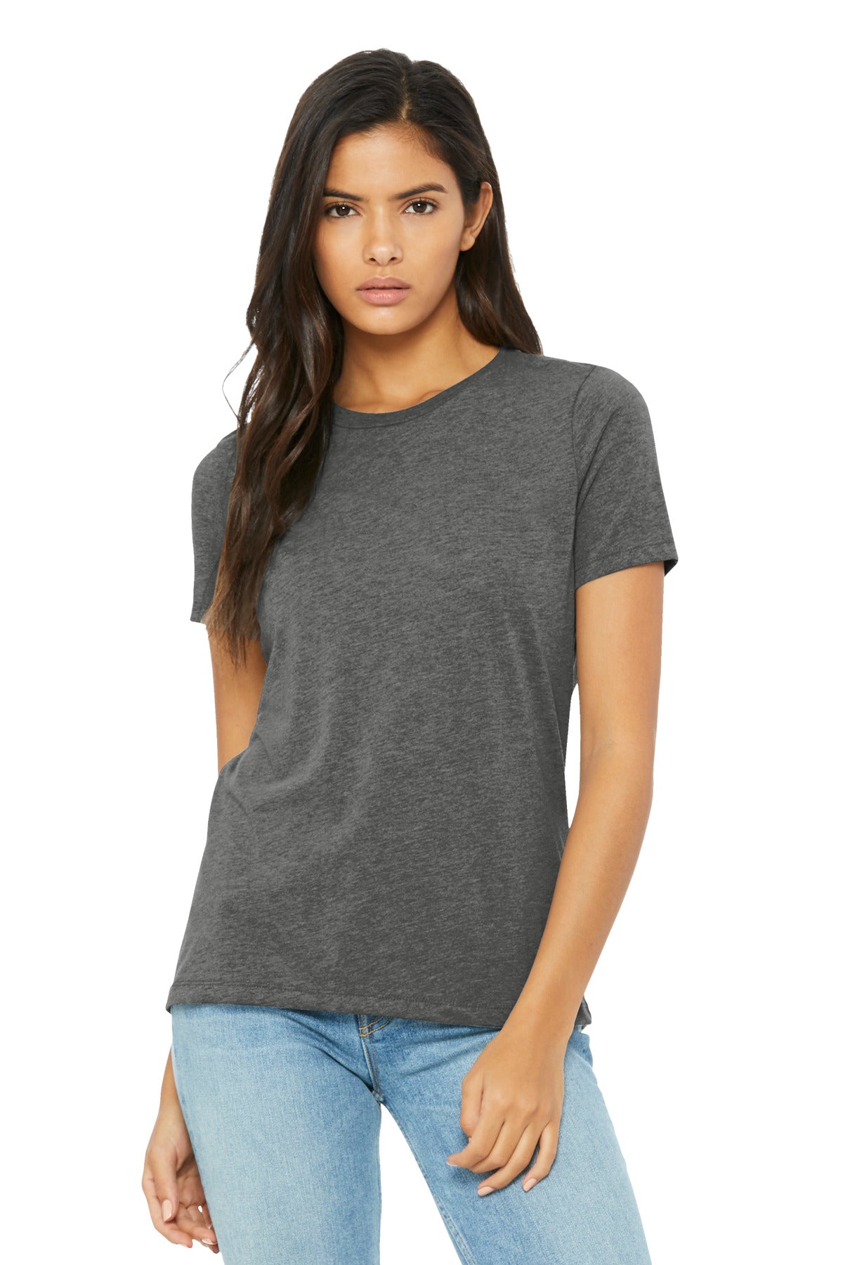 Classic fit Tear-away label Side seamed 3.8-ounce 50/25/25 p - Grey Triblend