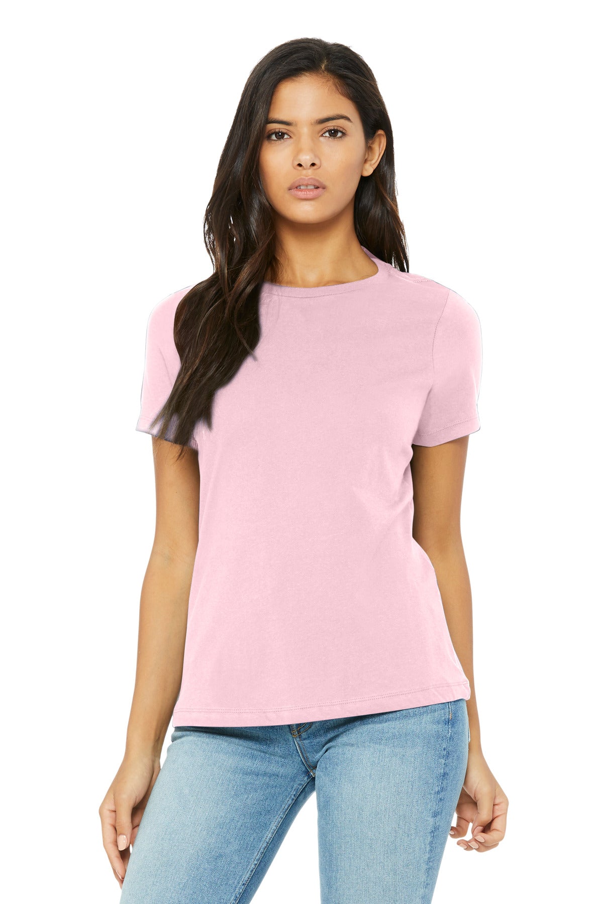 Classic fit Tear-away label Side seamed 3.8-ounce 50/25/25 p - Pink Triblend