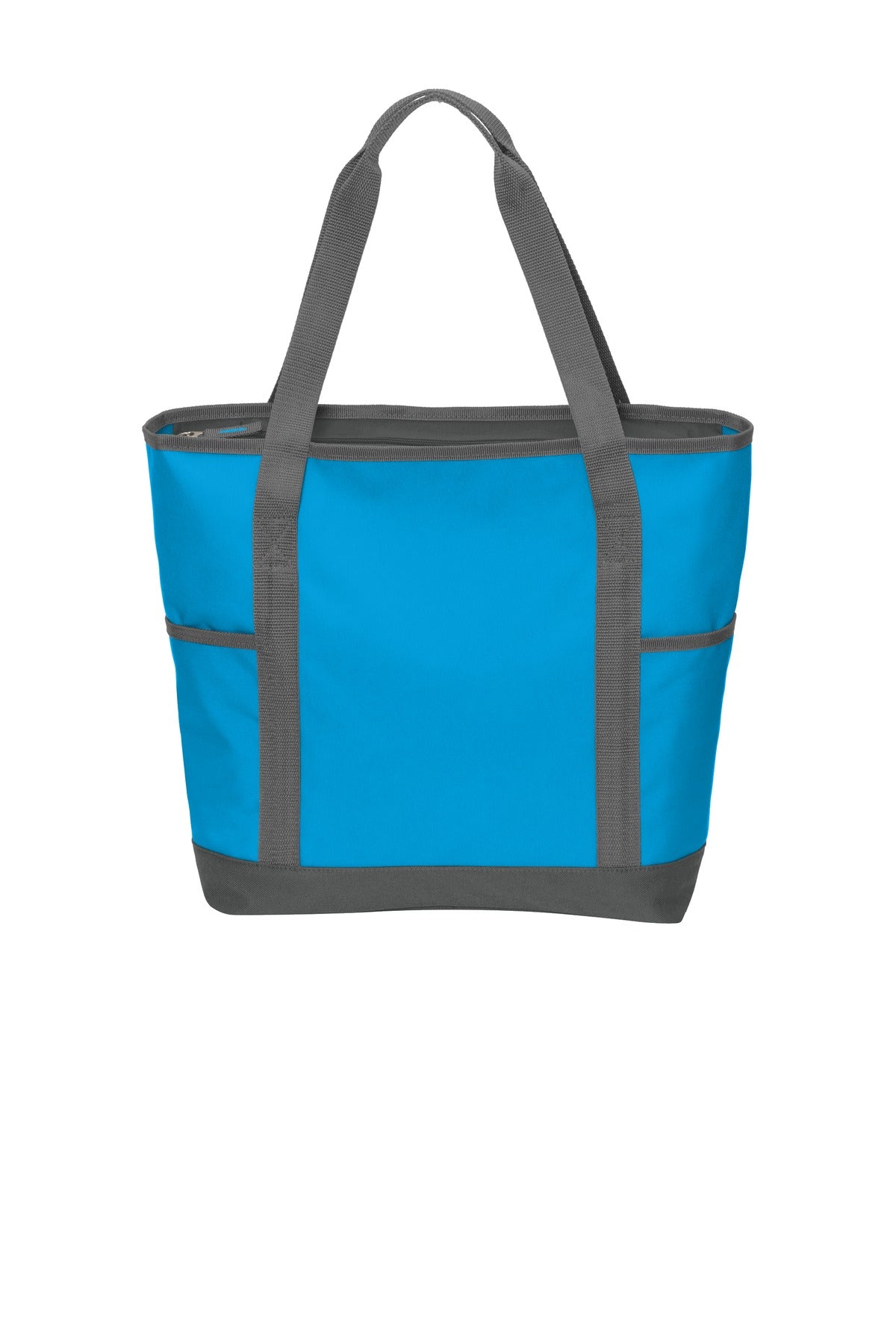 Port Authority® On-The-Go Tote-Deep Aqua/ Dark Charcoal