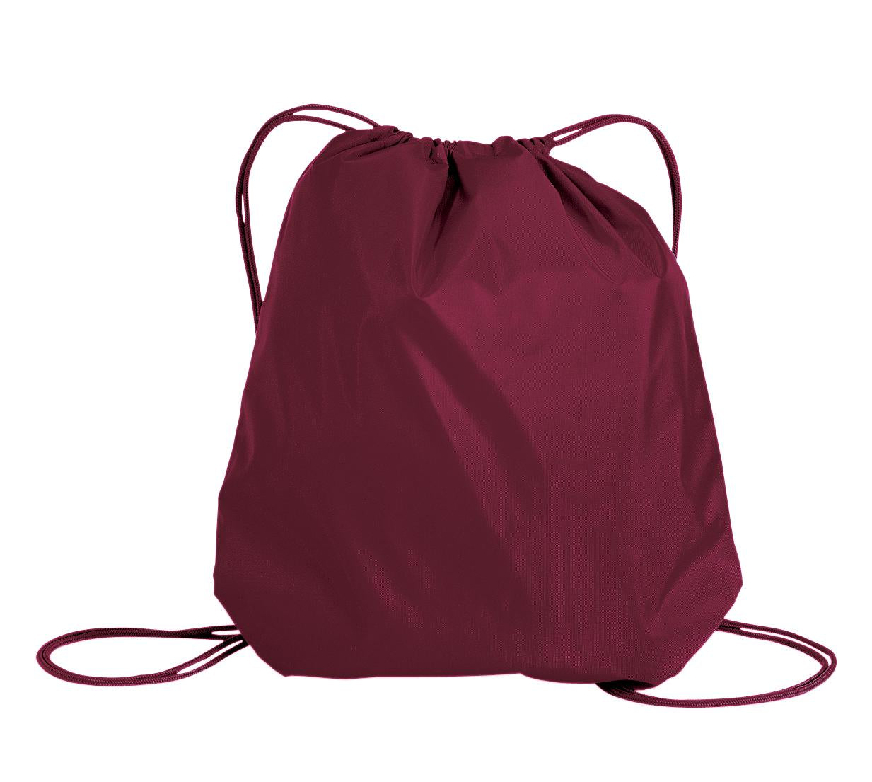 Port Authority® - Cinch Pack. -Maroon