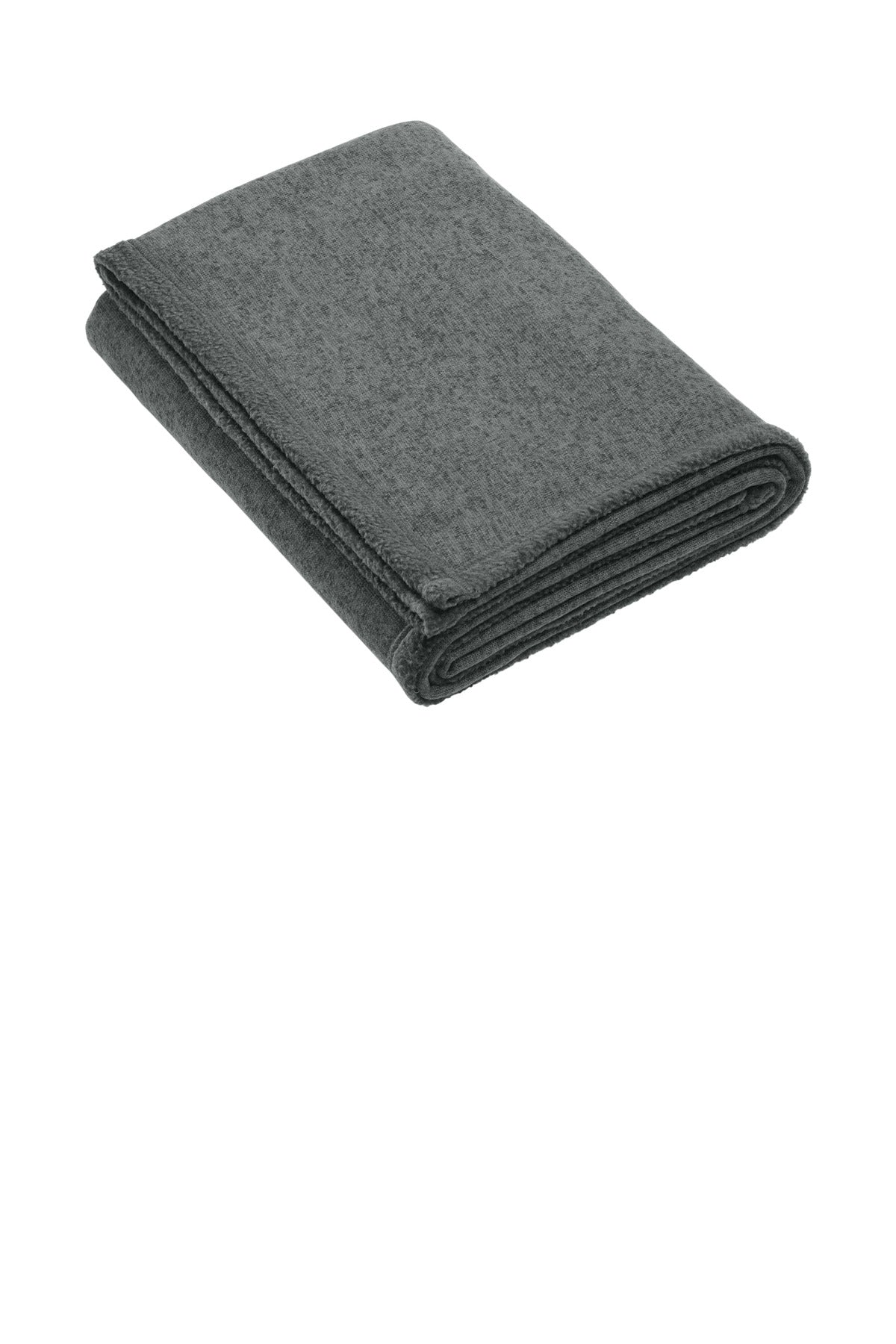 8.6-ounce 100% polyester sweater fleece Anti-pill finish Tur - Grey Smoke Heather