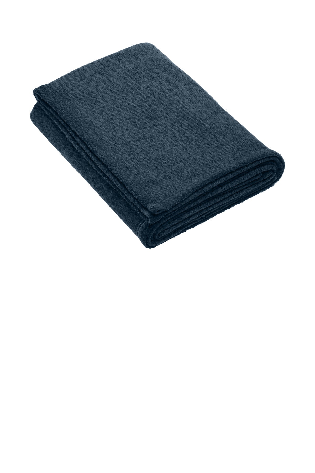 8.6-ounce 100% polyester sweater fleece Anti-pill finish Tur - Insignia Blue Heather