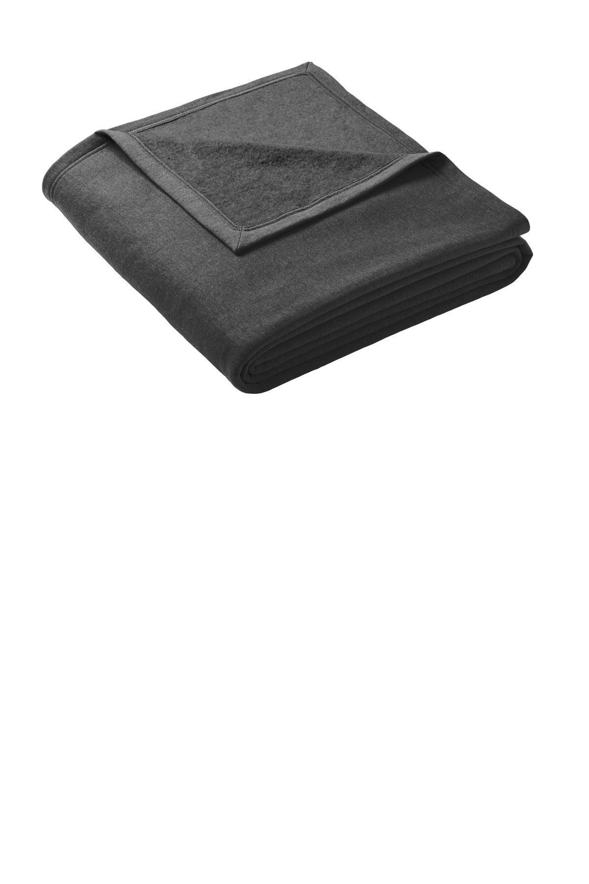 An oversized version of our popular BP78 blanket. This fleec - Dark Heather Grey