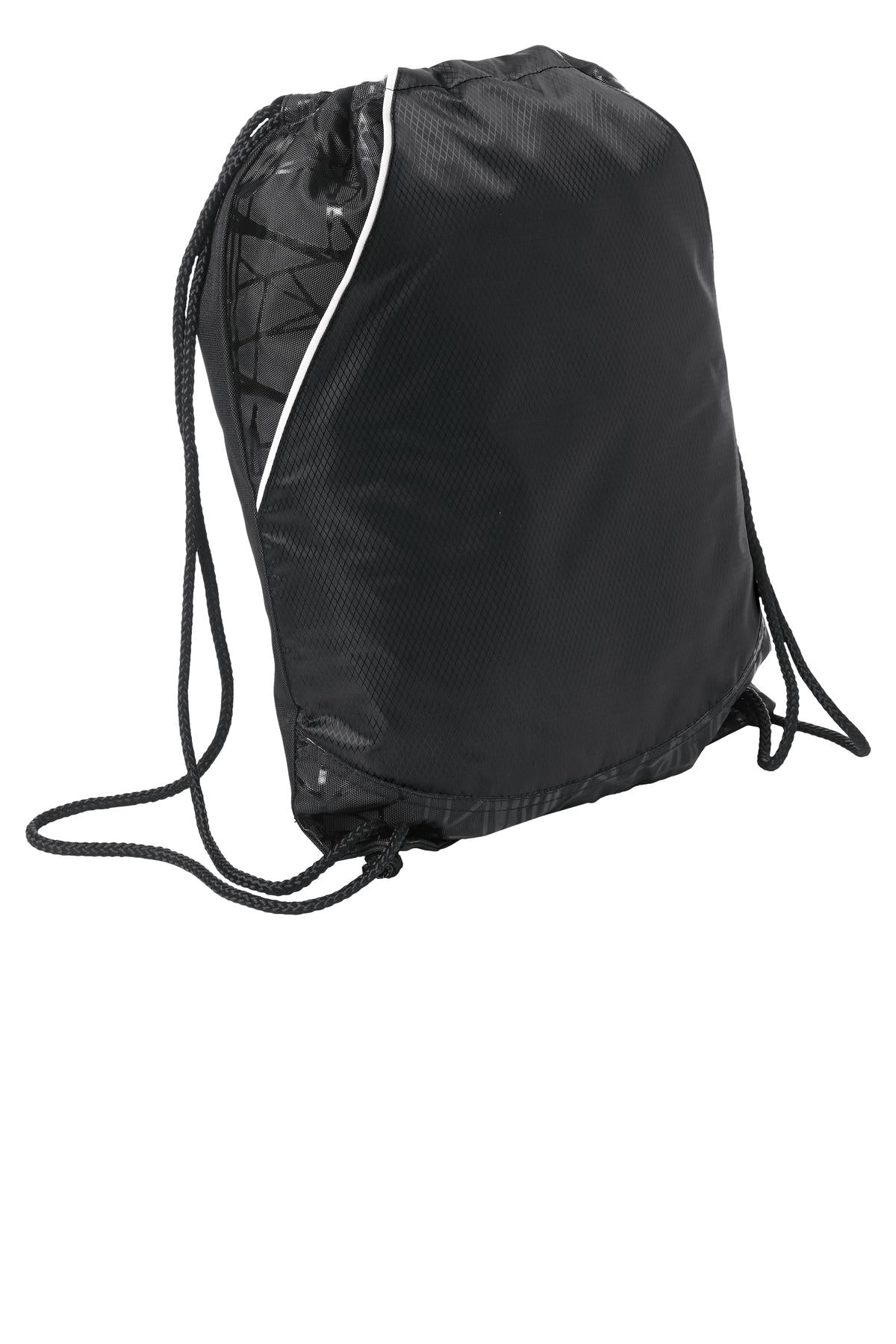 Sport-Tek® Rival Cinch Pack. B-Black