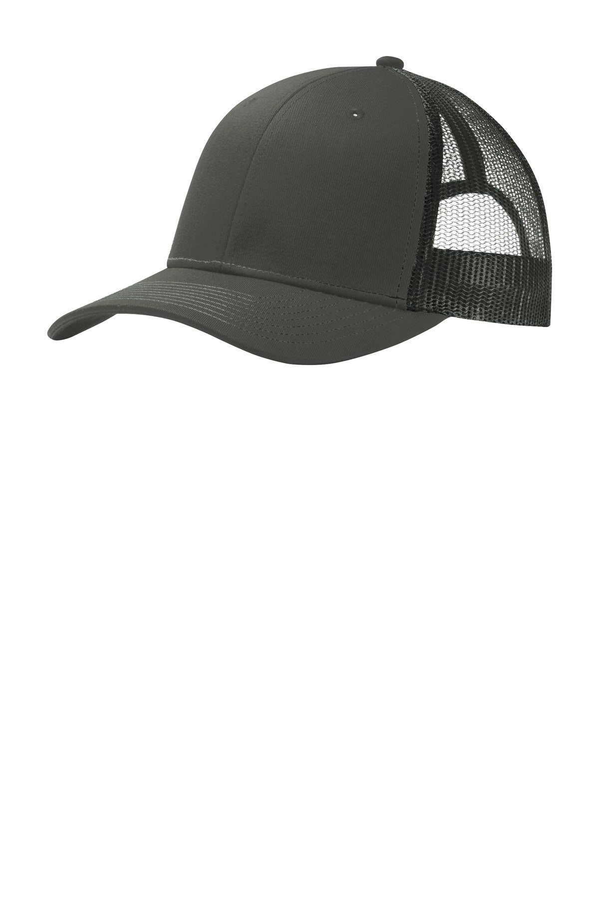 This two-toned cap features breathable mesh and contrast stitching on the bill. Fabric: 100% cotton 