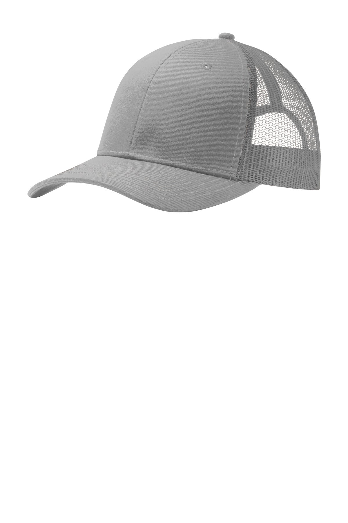 This two-toned cap features breathable mesh and contrast stitching on the bill. Fabric: 100% cotton 
