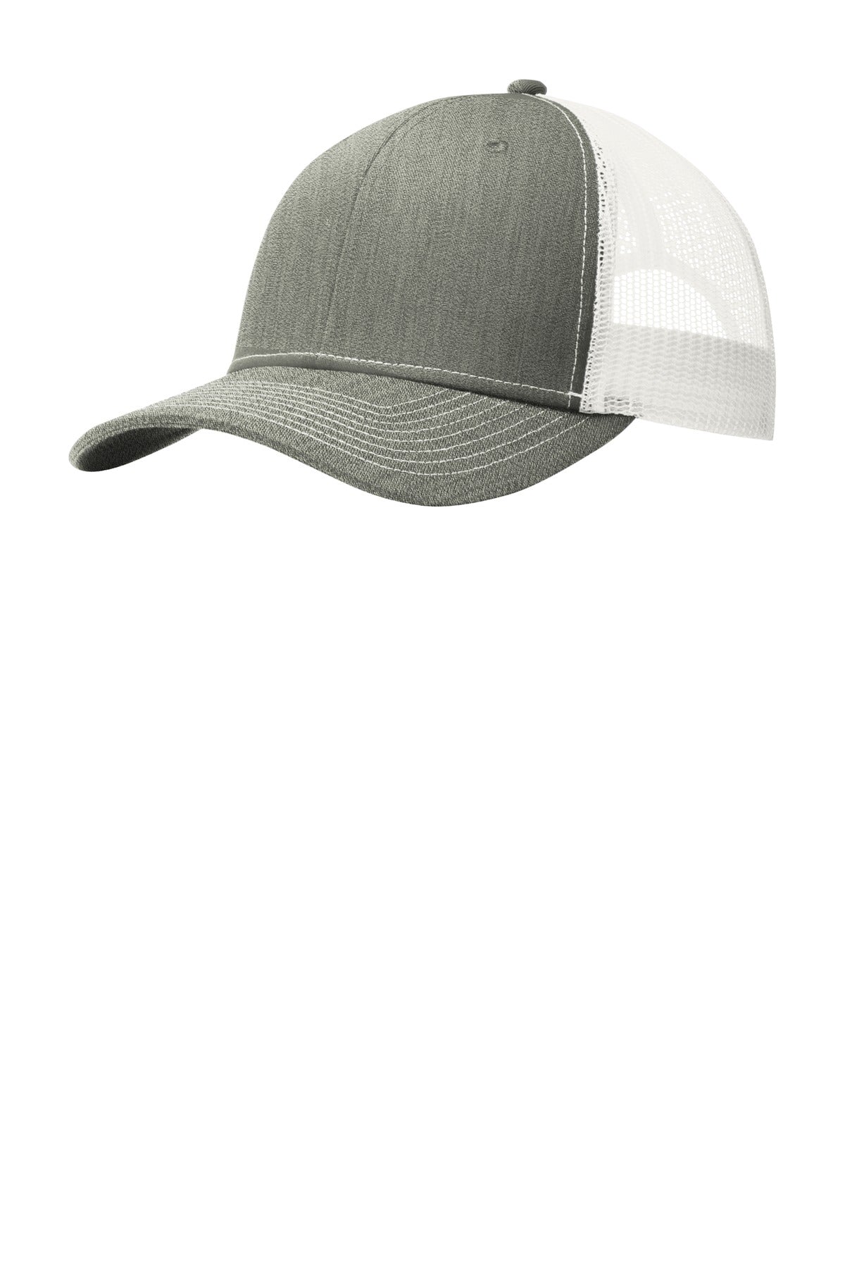 This two-toned cap features breathable mesh and contrast stitching on the bill. Fabric: 100% cotton 