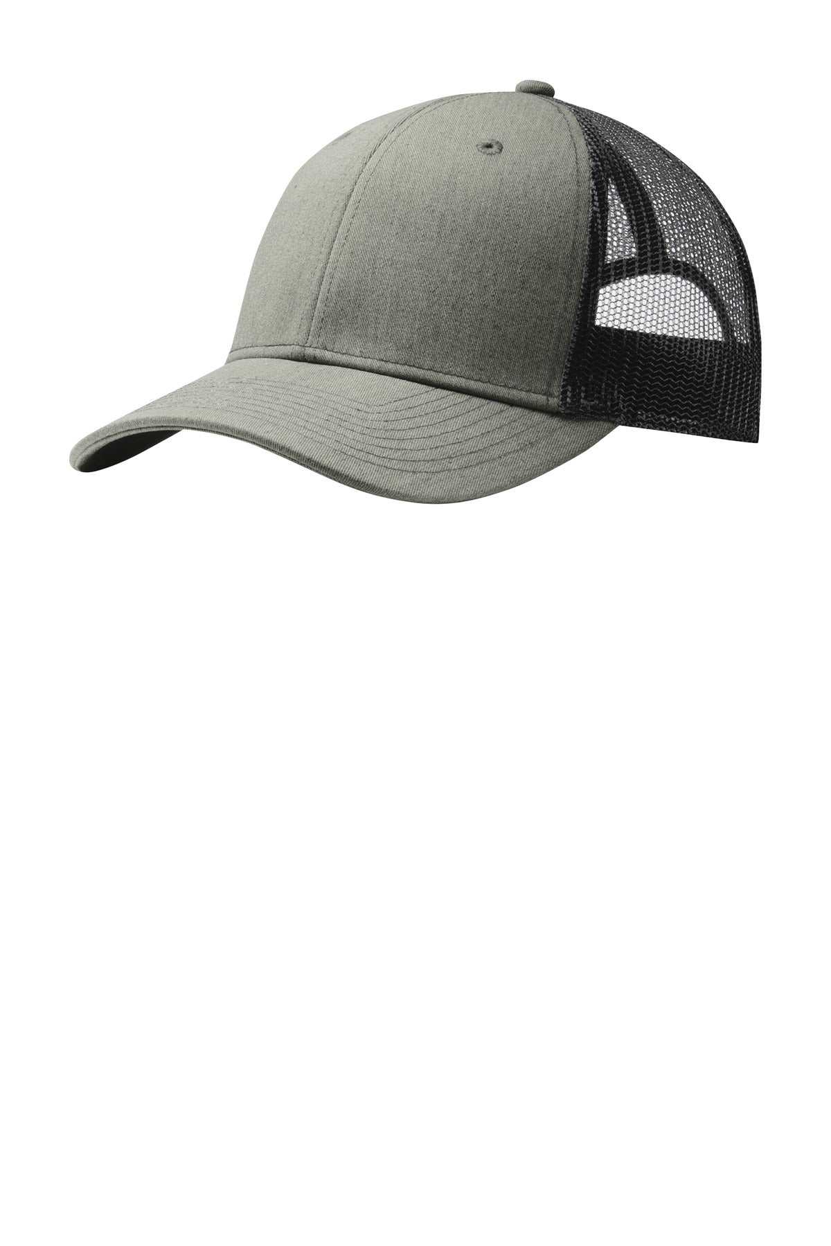 This two-toned cap features breathable mesh and contrast stitching on the bill. Fabric: 100% cotton 
