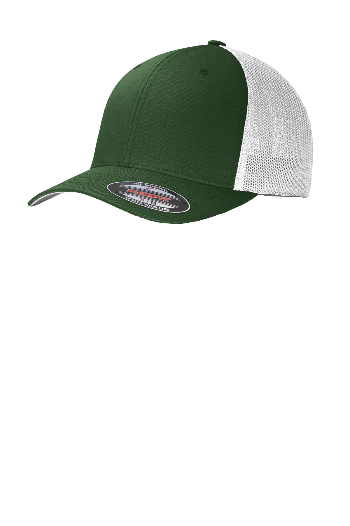 An ultra-breathable cap with the Flexfit stretch for a comfortable fit. A silver contrast underbill 