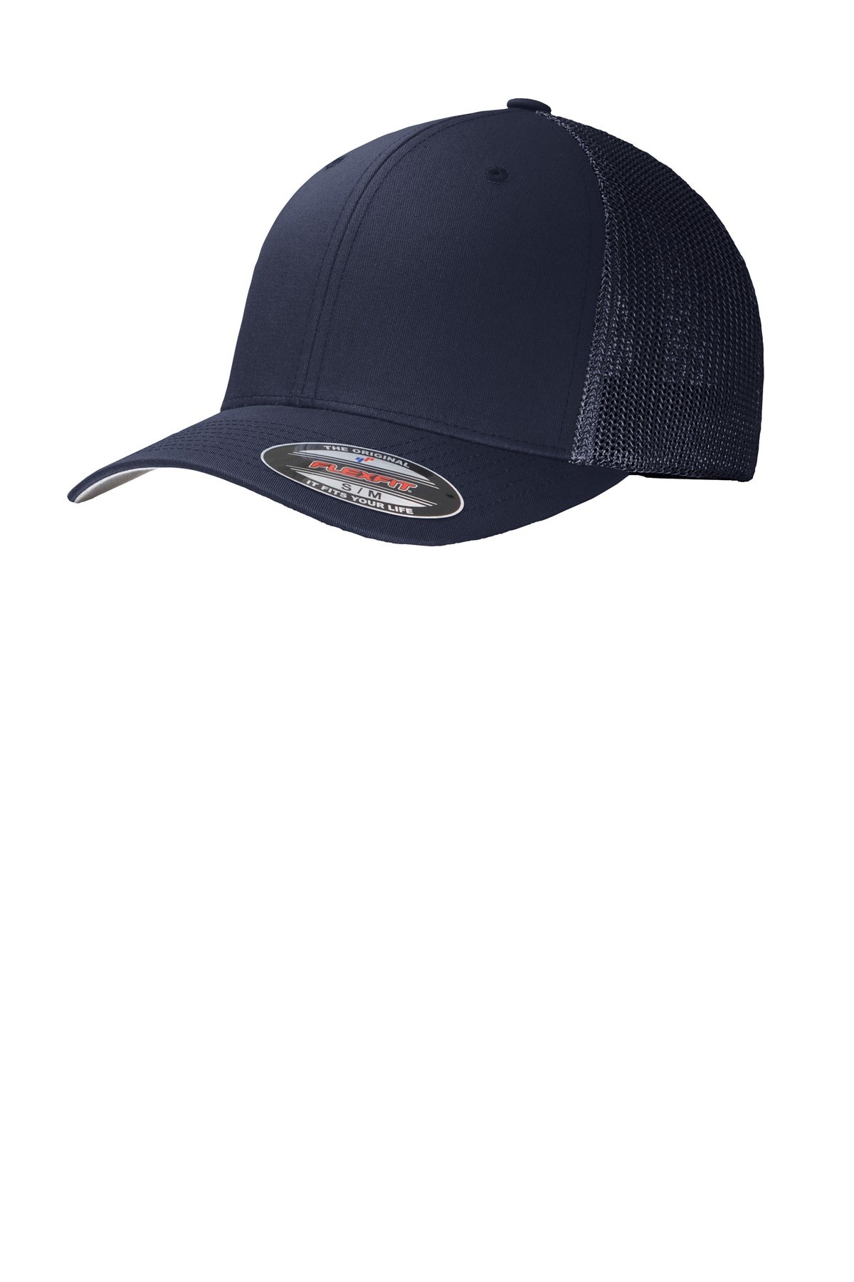 An ultra-breathable cap with the Flexfit stretch for a comfortable fit. A silver contrast underbill 
