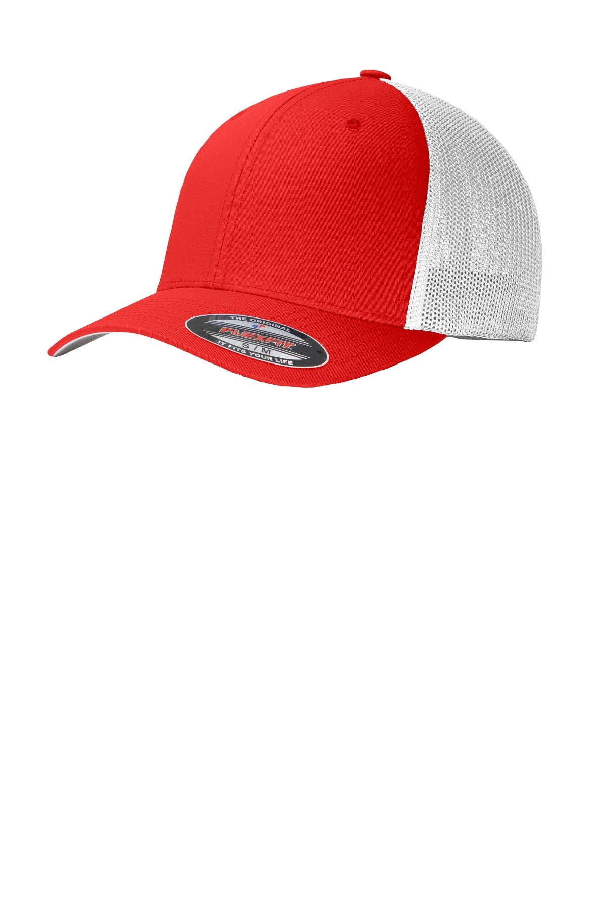 An ultra-breathable cap with the Flexfit stretch for a comfortable fit. A silver contrast underbill 