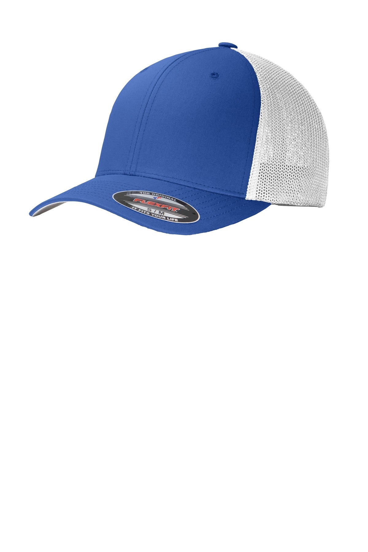 An ultra-breathable cap with the Flexfit stretch for a comfortable fit. A silver contrast underbill 