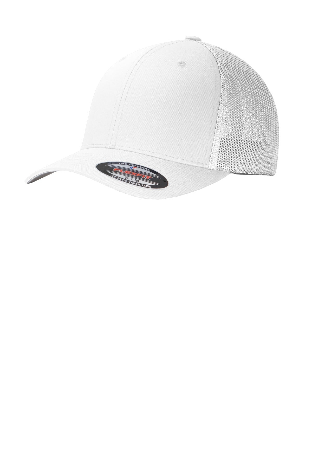 An ultra-breathable cap with the Flexfit stretch for a comfortable fit. A silver contrast underbill 