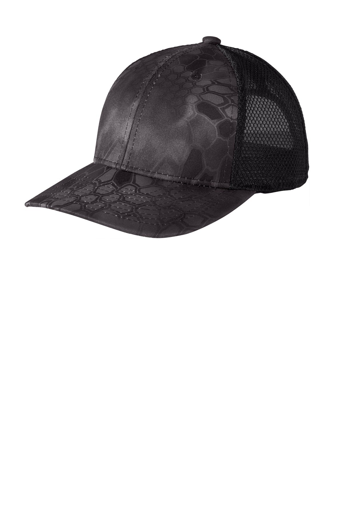 Fabric: 87/13 poly/spandex front panels; 100% polyester mesh mid and back panels Structure: Structur
