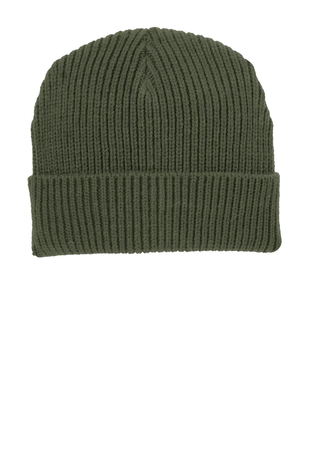 This heavyweight chunky rib knit cap has a traditional look and is always cold-weather-ready. Fabric