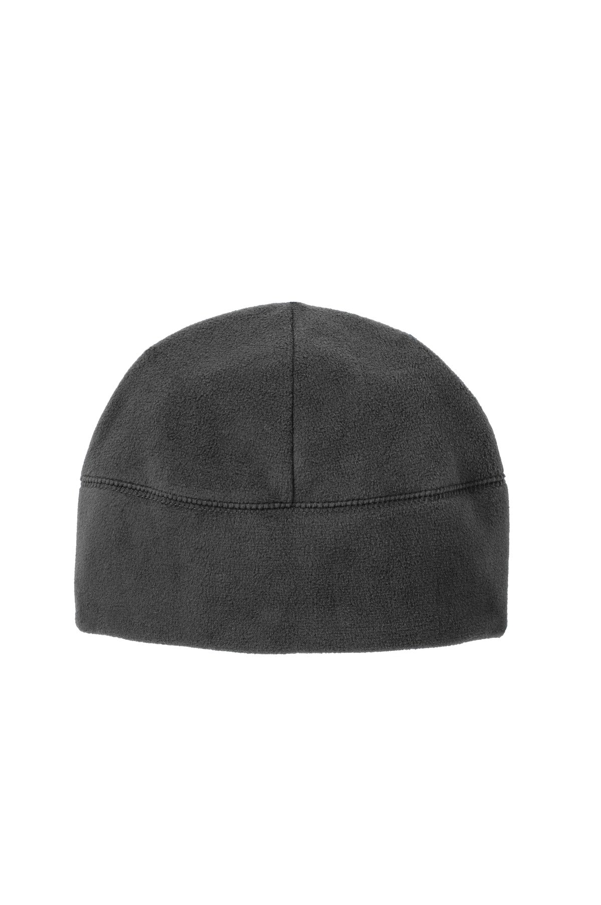 Top off your look with this warm fleece beanie--available as a single color or two-tone with a black